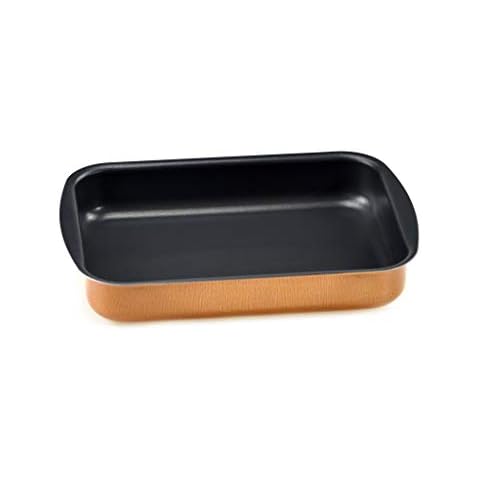 RAVELLI Italia Linea 20 Non Stick Roasting Pan 9 X 13 inches Cover