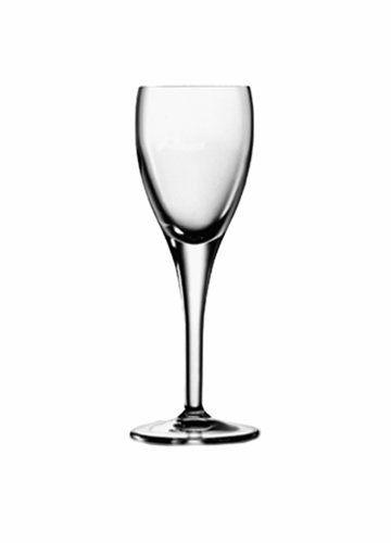 Luigi Bormioli 10362/01 Michelangelo 2.25 oz Liqueur Glasses (Set of 4), Clear