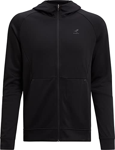 Veste de sport homme ENERGETICS Henry Ux noire pour vos entraînements extérieurs