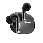 Blaupunkt BTW300 Moksha TurboPods (2025) True ANC Wireless Earbuds with Quad AI Mic, Crispr ENC Tech, Blink Pair, Dual EQ Modes & Premium Finish Bluetooth Earbuds for Music & Calls (Black)