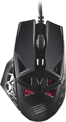 Mouse da gioco M.O.J.O. M1 - Peso leggero 70 g - Sensore ottico 12000 DPI - Effetto di illuminazione RGB personalizzabile integrato - Design a piramide cava - Interruttore DAKOTA brevettato - - Mouse gaming