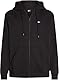 Tommy Jeans Herren TJM Reg Flag Zip Fleece Thru Dm0dm20743 Kapuzenpullover, Schwarz (Black), 3XL Große Größen EU