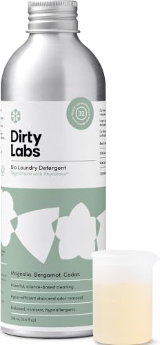 Dirty Labs | Signature | Bio Laundry Detergent | 32 Loads (8.6 fl oz)