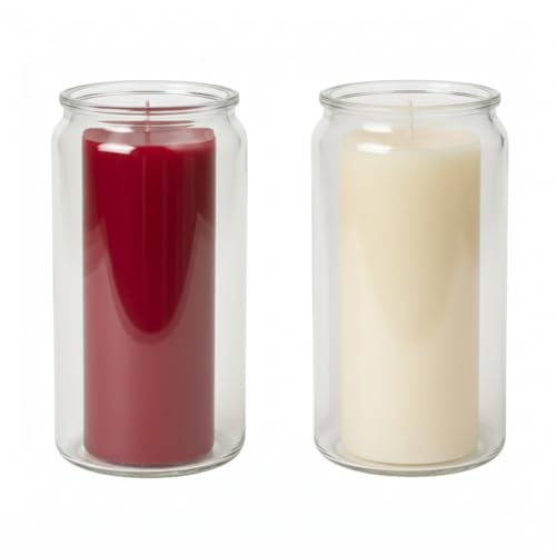 2 Pack 3 * 6 Inch Votive Candle Mold - Cylinder Candle Silicone 3D Molds for Pray, Peony & Home Decor - Resin Casting & Soap Making Molds by ESEENS - Image 8