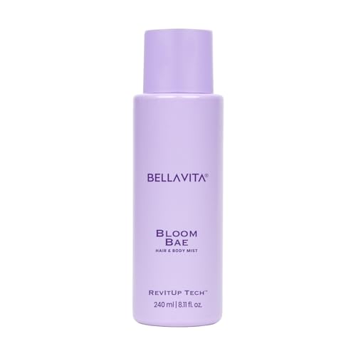 Bellavita Luxury Bloom Bae Hair & Body Mist for Women | Sweet Floral Body Spray | Long-Lasting Hair and Body Mist | Hydrating Alcohol-Free Perfume Mist | 8.12 fl.oz | 240 ml