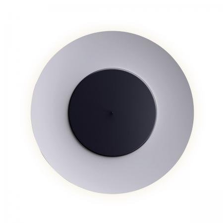 Fontana Arte - Lampada da parete Lunaire, colore: Nero