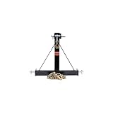 RJ Designs XHD Log Skidder Deluxe - RLS001 - Heavy Duty with Chain, Pins, and Hook Included - Made i