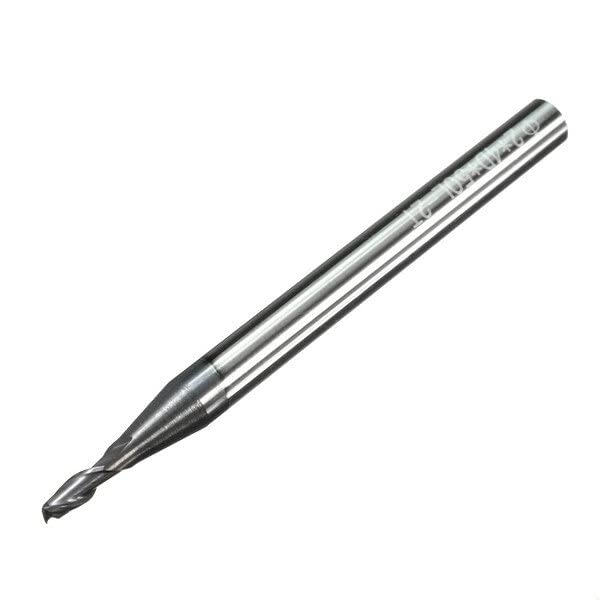 VIDOO Set Frese in Carburo 2 5 6 8 10 12mm 4 Taglienti Acciaio al Tungsteno Lavorazione CNC-12mm
