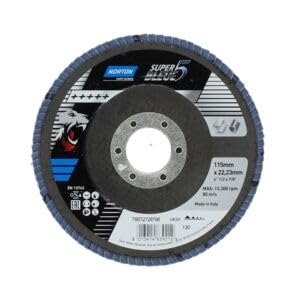 Dischi Lamellari - Norton Super Bleue 5-115X22Mm Gr120