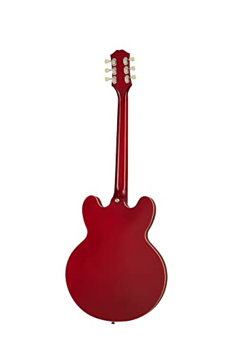 Epiphone ES335 Semi Hollowbody, Cherry - Thumbnail 3