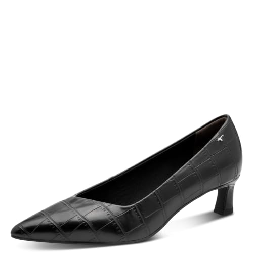 Pumps Tamaris 1-22351-47 pour femme escarpins élégants en cuir noir