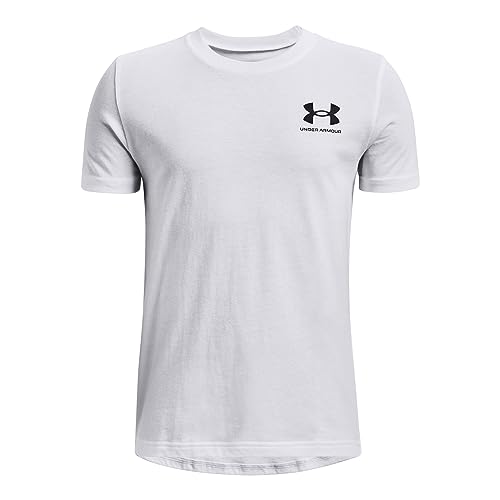 Image of Under Armour Boys' Sportstyle Left Chest Short-Sleeve T-Shirt