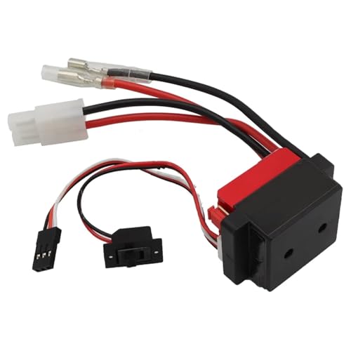 ESC Cepillado 60A Impermeable con BEC 6V/2A para Camiones RC 1/12 WPL