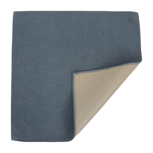 DIYEAH Funda para Reposabrazos de Sofá de Chenilla 70X70 CM Lavable a Máquina Antideslizante Reversible Protección para Sillones Largos y Respaldos Color Gris Oscuro Uso Todo el