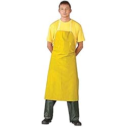 Equipos De Proteccion Personal En El Trabajo REIS FPCVY - Delantal (75 x 110 cm), color amarillo