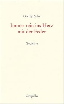 Paperback Immer rein ins Herz mit der Feder Book