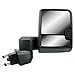 Passenger Right Side Door Towing Mirror Power and Heated with Signal Light No Spot Light with Back Cover For Chevrolet Silverado GMC Sierra 2500HD 3500HD from 2019 to 2024
