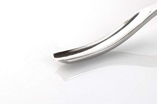 KIRSCHEN Werkzeuge 3217010 | Kerbschnitzbeitel mit Weißbuchenheft Stich 8, gebogen & mittlerer Höhlung - 10mm