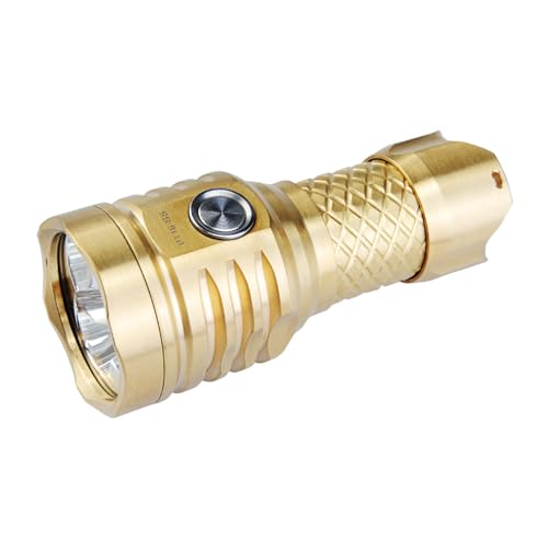 Lampe de poche EDC laiton MecArmy PT16 BS 1200 lumens premium