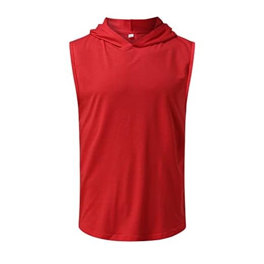 Camisa social de smoking para homens primavera verão colete camisa casual esportiva cor sólida tops sem mangas zíper moletom, Vermelho, XG