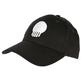 Piraterie Music Casquette Blanche Noire Skull Streetwear Baseball Booba - Taille: Taille Unique - Couleur: Noir - Mixte