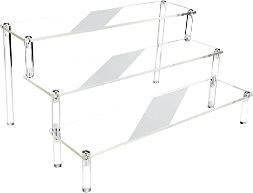 Vitrina De Acrílico Transparente – Apilable, Con Base Extraíble, 60/70/80 Cm, Para Figuras De Acción