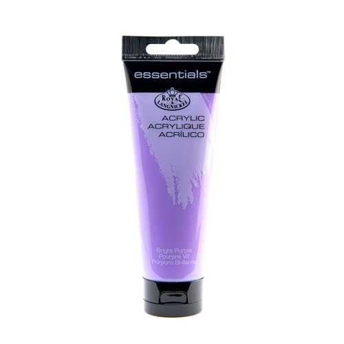 Royal & Langnickel Essentials 120ml Acrylic Paint - BRIGHT PURPLE