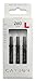 L-style L-shaft In-Between Locked Straight Carbon Black 260 Dart Shaft Set of 3