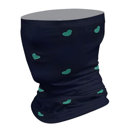 Lovely Blue Background Mascarilla Facial para Clima Frío Cuello Tubular Bufanda Bandeleta a Prueba de Viento para Hombres y Mujeres Balaclava Elástica para Motociclismo Ciclismo Esquí Fiesta miniatura 3