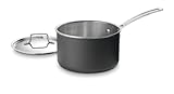 Cuisinart MCU194-20N MultiClad Unlimited Dishwasher Safe 4-Quart Saucepan with Cover