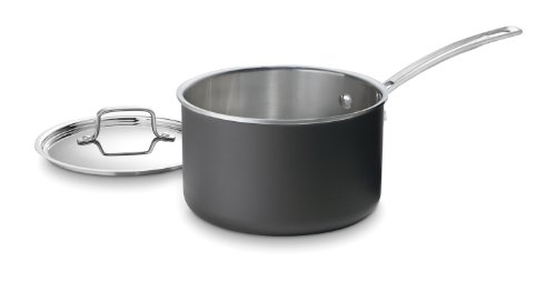 Cuisinart MultiClad Unlimited Dishwasher Safe 4-Quart Saucepan with Cover
