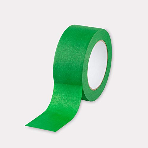 Lichamp Wide Green Painters Tape 2 Inch, 1Pc Medium Adhesive Green Masking Tape, 1.95 Inches X 55 Yards #TOP1