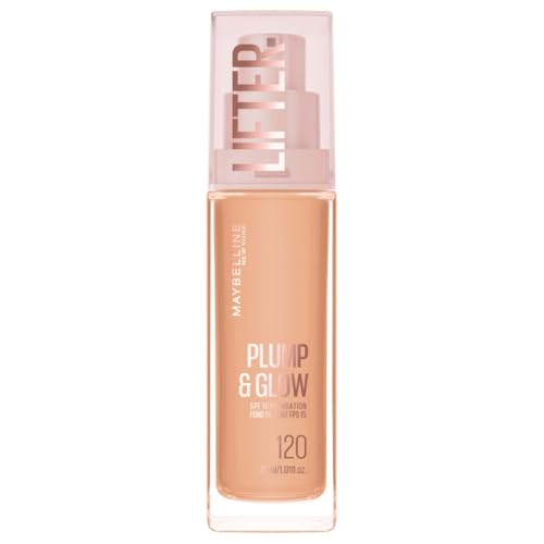 Maybelline New York Lifter Plump & Glow Fond de Teint Repulpe 120 30ml