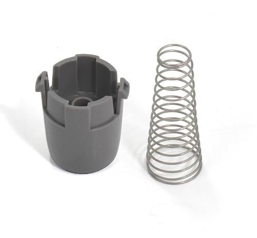 IMPROVED AGM73610701 Washer Magnetic Door Plunger + Spring Replacement Part by DR Quality Parts - Compatible with LG and Kenmore Washing Machine s- Replace AGM73610702 MEG61961401 2002592 AP5331994