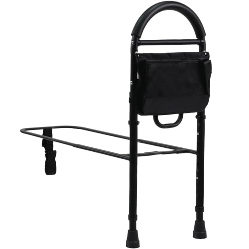 Vaunn Medical Bed Rail for Elderly Adults Safety, ASTM F3186-17 Certified, Adjustable Bed Assist Handle and Grab Bar for Seniors, 300 lb, Tool-Free Assembly