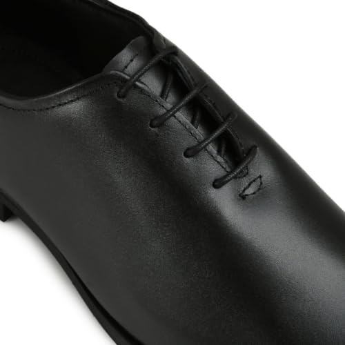 Image of Chardonnay Men's Leather Oxford Formal Shoes | Comfortable Cushioned Dress Shoes for Office & Business