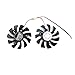 LTANDBR 75MM HA8010H12F-Z GTX1050 GPU Cooler Fan Replacement for MSI GTX 1050 2GT OC 1050Ti 4GT Graphics Video Card Cooling Fans 2Pin