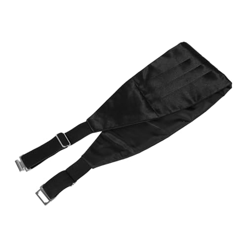 BESTYASH Satin Cummerbund Set for Men Adjustable Pretied Cummerbund Bow Tie and Pocket Square Gift Box for Weddings and Formal Occasions