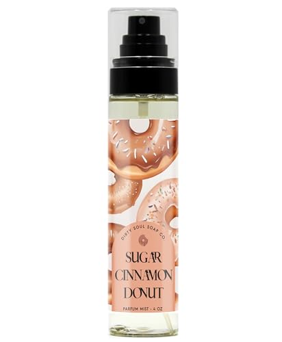 Sugar Cinnamon Donut Parfum Mist - Inspired by Cinnamon Sugar Donuts | Long Lasting Scent | Fragrance Dupe (Sugar Cinnamon Donut)
