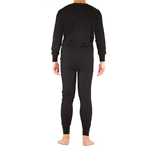 SLM ThermaTek Men’s 100% Cotton Thermal Underwear Sets Warm Waffle Knit Long Johns3