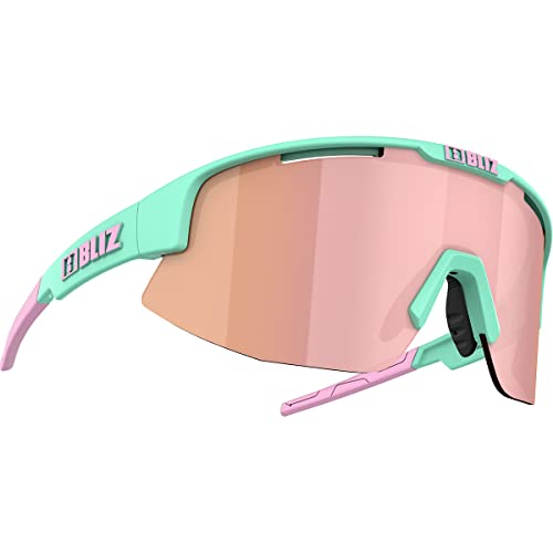 Lunettes de Sport Bliz Matrix Turquoise pour Sorties Vélo et Running