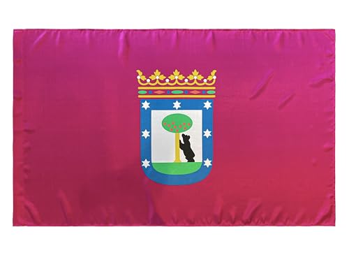 Durabol Bandera Ciudad de Madrid 150 x 90 cm Satén