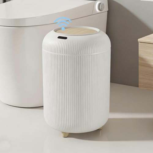Poubelle à détecteur de mouvement 10L URALFA avec système de fermeture douce