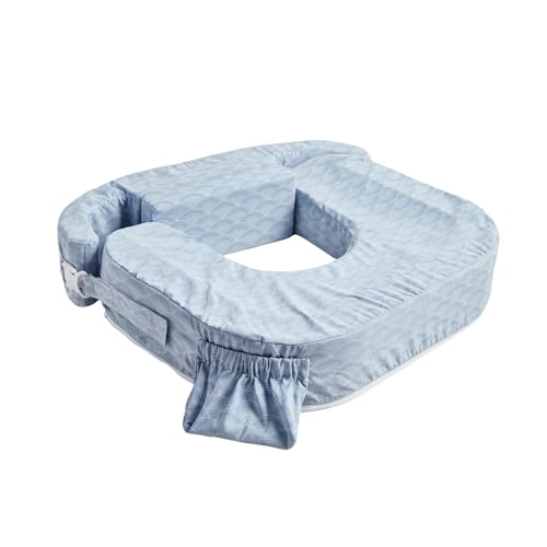 Image of My Brest Friend Twin Nursing Pillow Cover - Slipcovers for Baby - Adjustable Fit, Easy Care, Durable - Original Nursing Pillow Not Included, Horizon