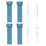 (4PCS) Compatible with SC 2 filter replacement kit, containing 4 filter cartridges and 4 check valves.