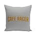 Kissen Kissenbezug 40x40 cm Cafe Racer Way of Life Motorräder Big Bikes Cafe Racer