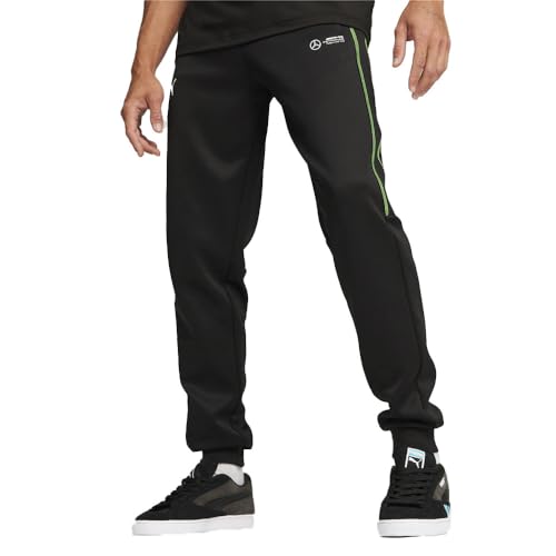 PUMA Mens Amg Motorsport Pants Casual - Black