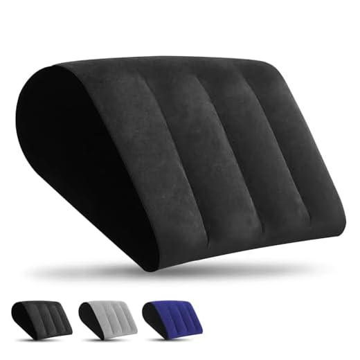 Cuscino Triangolare Gonfiabile Cuscino Cuneo - Cuscini da Campeggio,Viaggio,Cuscino Reflusso,Cuscino da Letto a Cuneo per Alleviare L'apnea Notturna,mal di Schiena,Reflusso Acido e Dolore al Ginocchio