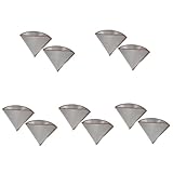 Compatible avec une variété de méthodes de brassage : idéal pour le brassage par versement, la presse et plus , outil de filtre à café, filtre à expresso en maille