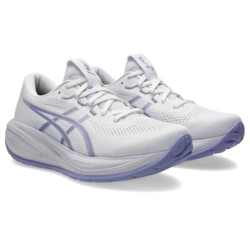 Image of ASICS Women's Gel-Cumulus 28 Running Shoes, 5, White /Bluebell